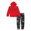 Boys 4-7 Under Armour Logo Graphic Hoodie & Splice Dyed Jogger Pants Set -Active & Workout Clothes Store 5599218