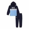Boys 4-7 Under Armour Branded Colorblock Hoodie & Jogger Pants Set -Active & Workout Clothes Store 5599454