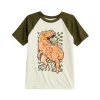 Boys 4-12 Jumping Beans® Short Raglan Sleeve Dino Active Graphic Tee -Active & Workout Clothes Store 5620704