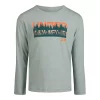 Boys 4-7 Under Armour Long Sleeve Treetop Wordmark Graphic Tee -Active & Workout Clothes Store 5620879 Opal Green
