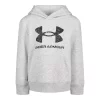 Boys 4-7 Under Armour Galaxy Speckle Big Logo Graphic Hoodie -Active & Workout Clothes Store 5627444 Mod Gray