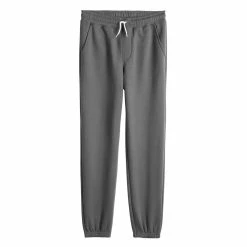 Kids 8-20 Sonoma Goods For Life® Supersoft Fleece Jogger Pants -Active & Workout Clothes Store 5638259 Charcoal