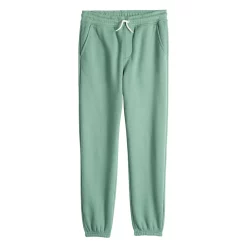 Kids 8-20 Sonoma Goods For Life® Supersoft Fleece Jogger Pants -Active & Workout Clothes Store 5638259 Unique Green