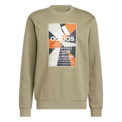 Men's adidas Graphic Fleece Sweatshirt -Active & Workout Clothes Store 5649880 ALT5
