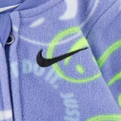 Baby Girl Nike Smiley Footed Sleep and Play -Active & Workout Clothes Store 5657050 ALT2