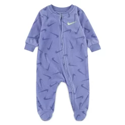Baby Girl Nike Swoosh Toss Footed Sleep and Play