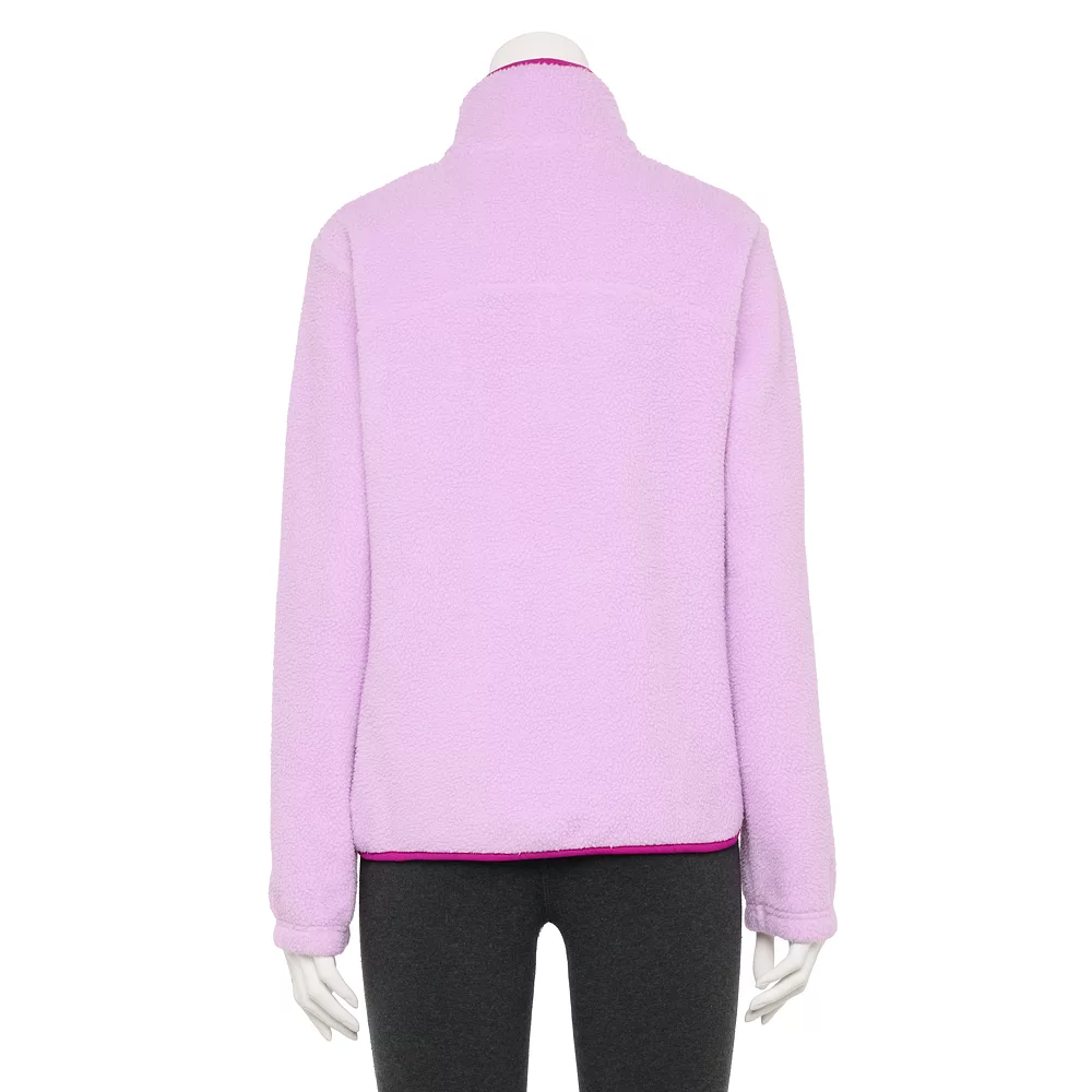 Women's Tek Gear® Quarter-Zip Sherpa Pullover 8 Women's Tek Gear® Quarter-Zip Sherpa Pullover - Image 6