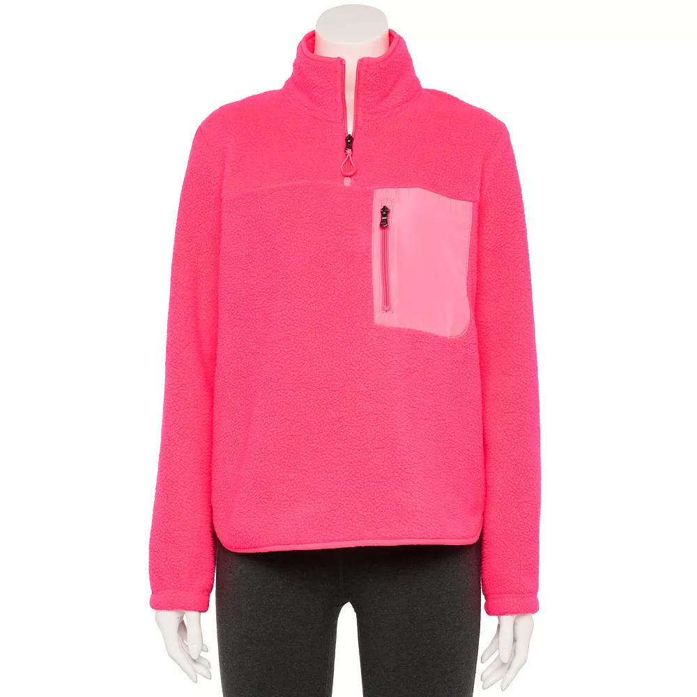 Women's Tek Gear® Quarter-Zip Sherpa Pullover 4 Women's Tek Gear® Quarter-Zip Sherpa Pullover - Image 2