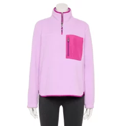 Women's Tek Gear® Quarter-Zip Sherpa Pullover