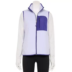 Women's Tek Gear® Sherpa Vest -Active & Workout Clothes Store 5665031 Ava Lavender
