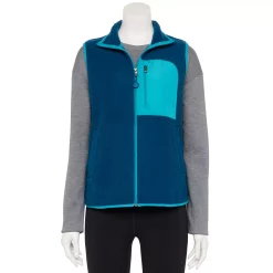 Women's Tek Gear® Sherpa Vest -Active & Workout Clothes Store 5665031 Blue Crayon