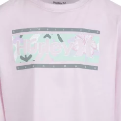 Girls 7-16 Hurley Statement Long Sleeve T-Shirt -Active & Workout Clothes Store 5666390 ALT2