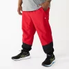 Big & Tall Tek Gear® Warm-Up Pants 2 Big & Tall Tek Gear® Warm-Up Pants -Active & Workout Clothes Store 5669561 Red Black White