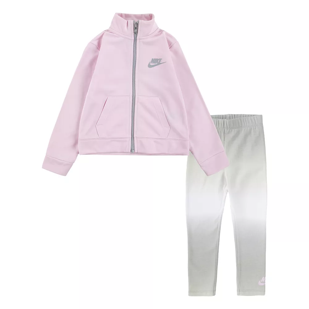 Toddler Girl Nike Track Jacket & Leggings Set 3 Toddler Girl Nike Track Jacket & Leggings Set