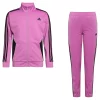 Girls 7-16 adidas Essential Tricot Tracksuit Set -Active & Workout Clothes Store 5678340 Pulse Lilac