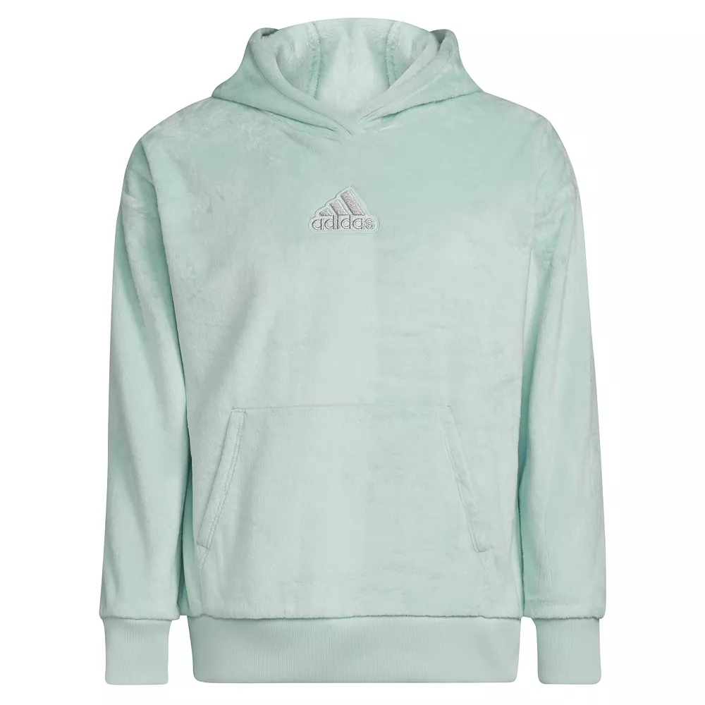 Girls 7-16 adidas Cozy Fleece Hoodie 3 Girls 7-16 adidas Cozy Fleece Hoodie