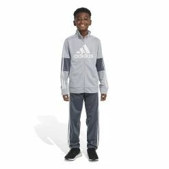 Boys 8-20 adidas Colorblock Tricot Tracksuit Set -Active & Workout Clothes Store 5679316 ALT4