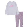 Baby Girl Nike Dri-FIT Logo Graphic Crossover Tunic & Leggings Set