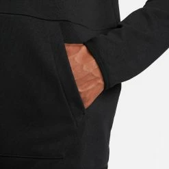 Men's Nike Dri-FIT Fleece Pullover Fitness Hoodie -Active & Workout Clothes Store 5691493 ALT3