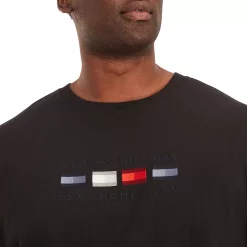 Big & Tall Tommy Hilfiger Four-Flags Graphic Tee -Active & Workout Clothes Store 5691998 ALT2