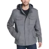 Men's Levi's Wool-Blend Hooded Military Jacket 2 Men's Levi's Wool-Blend Hooded Military Jacket -Active & Workout Clothes Store 5697516 Lt Grey