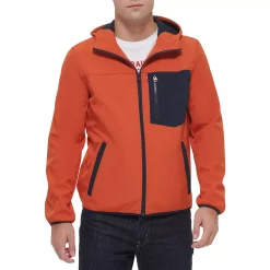 Men's Levi's® Soft Shell Performance Jacket -Active & Workout Clothes Store 5698039 Deep Orange