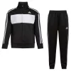 Boys 4-7 adidas Black & White Essential Tricot Track Jacket & Jogger Pants Set -Active & Workout Clothes Store 5699119