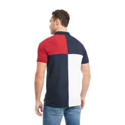 Men's Tommy Hilfiger Colorblock Short Sleeve Polo -Active & Workout Clothes Store 5710056 ALT