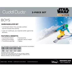 Boys Cuddl Duds Mandolorian The Child Stretch 2-piece Base Layer Set 7 Boys Cuddl Duds Mandolorian The Child Stretch 2-piece Base Layer Set -Active & Workout Clothes Store 5716956 ALT2
