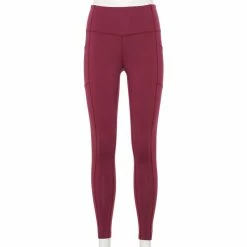Women's Tek Gear® High-Waisted Shapewear Leggings -Active & Workout Clothes Store 5720731 Chilled Wine