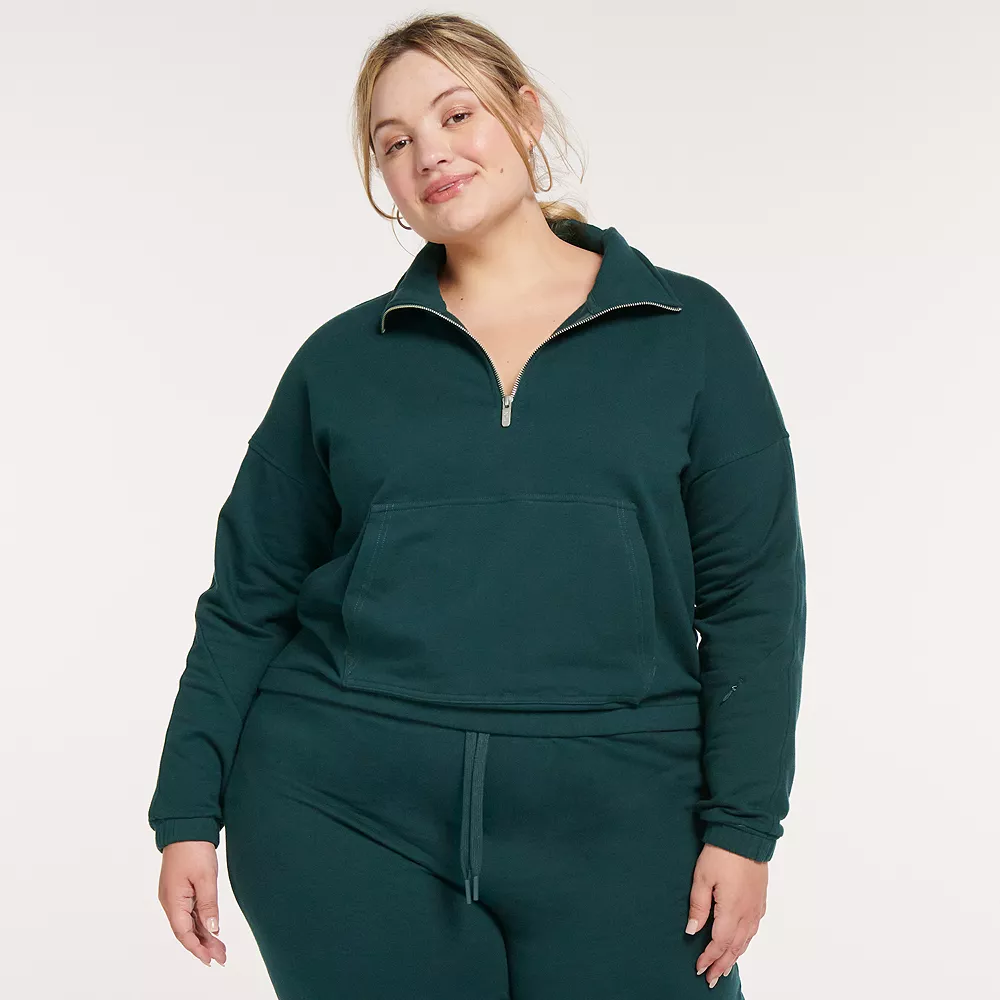 Plus Size FLX Embrace Quarter-Zip Sweatshirt 7 Plus Size FLX Embrace Quarter-Zip Sweatshirt - Image 5