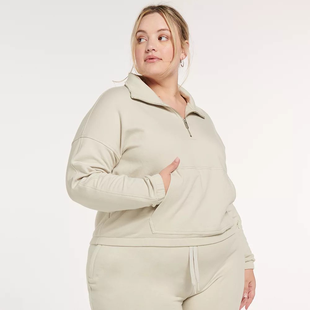 Plus Size FLX Embrace Quarter-Zip Sweatshirt 5 Plus Size FLX Embrace Quarter-Zip Sweatshirt - Image 3