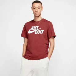 Men's Nike "Just Do It" Logo Tee -Active & Workout Clothes Store 5721511 ALT3