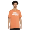 Men's Nike "Just Do It" Logo Tee -Active & Workout Clothes Store 5721511 Orange Trance