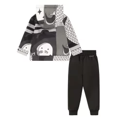 Baby Boy Nike All Day Play All Over Print Hooded Jacket & Jogger Pants Set -Active & Workout Clothes Store 5745186 ALT