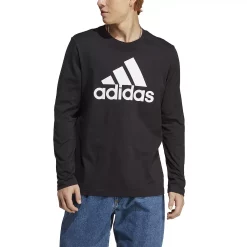Men's adidas Essentials Long Sleeve Tee -Active & Workout Clothes Store 5772994 ALT5