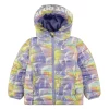 Toddler Girl Nike "Just Do It." Printed Puffer Jacket -Active & Workout Clothes Store 5806211