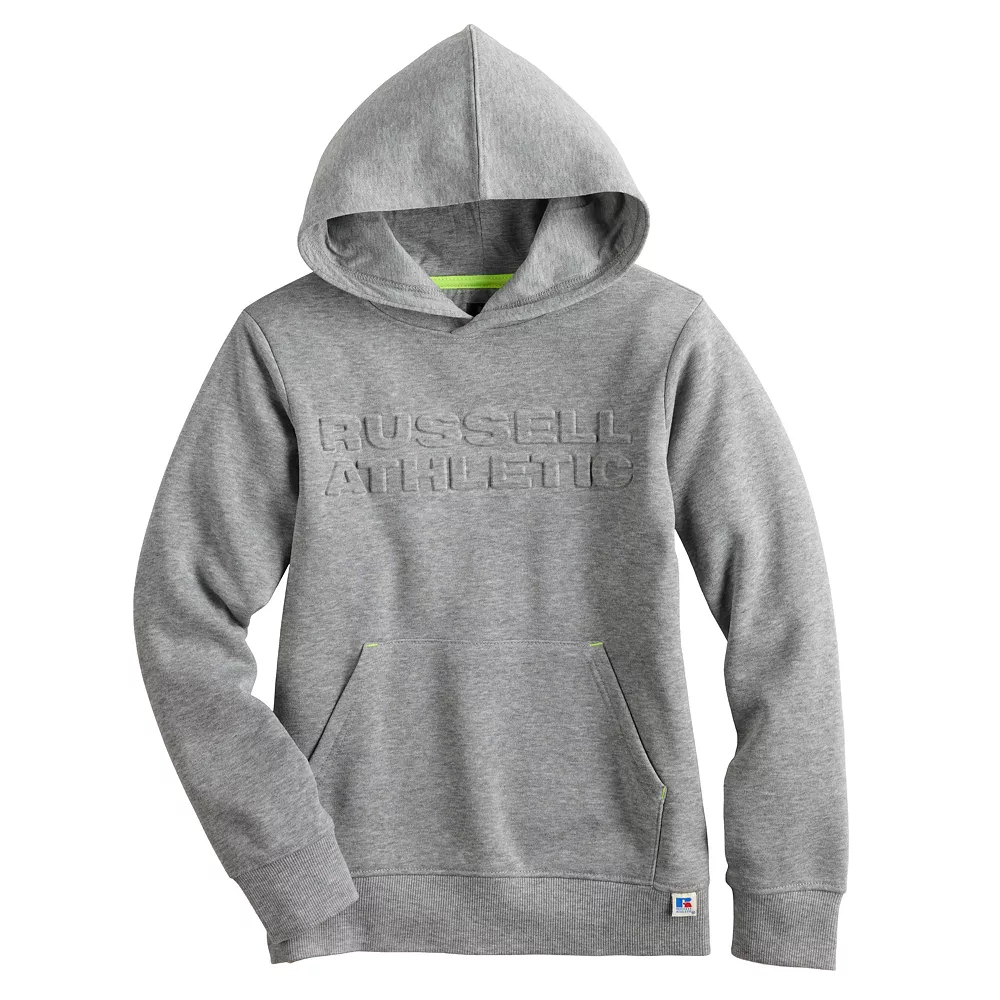 Boys 8-20 Russell Athletic Embossed Fleece Hoodie 3 Boys 8-20 Russell Athletic Embossed Fleece Hoodie