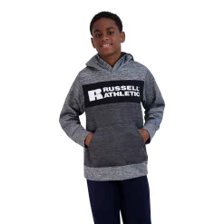 Boys 8-20 Russell Athletic Colorblock Fleece Hoodie -Active & Workout Clothes Store 5861149 ALT3