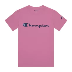 Boys 8-20 Champion® Script Tee -Active & Workout Clothes Store 5911846 Azalea Pink