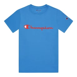Boys 8-20 Champion® Script Tee -Active & Workout Clothes Store 5911846 Balboa Blue