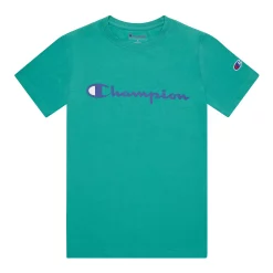 Boys 8-20 Champion® Script Tee -Active & Workout Clothes Store 5911846 Green Reef