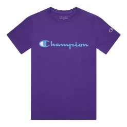 Boys 8-20 Champion® Script Tee -Active & Workout Clothes Store 5911846 Purple