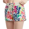 Women's Champion® Campus French Terry Shorts -Active & Workout Clothes Store 5912769 Flower Power Natural