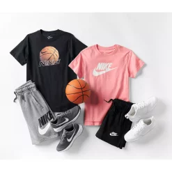 Girls 7-16 Nike French-Terry Shorts -Active & Workout Clothes Store 5912864 ALT9