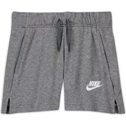 Girls 7-16 Nike French-Terry Shorts -Active & Workout Clothes Store 5912864 Carbon Heather White