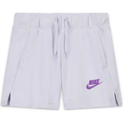 Girls 7-16 Nike French-Terry Shorts -Active & Workout Clothes Store 5912864 Purple Chalk Berry
