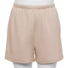 Juniors' Plus Size SO® Core Boyfriend Shorts -Active & Workout Clothes Store 5913196 Mocha Froth