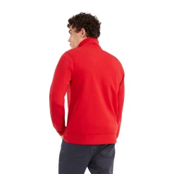 Men's Tommy Hilfiger Tonal Logo Quarter Zip Pullover -Active & Workout Clothes Store 5921591 ALT