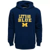 Boys 8-20 Michigan Wolverines Team Slogan Fleece Hoodie -Active & Workout Clothes Store 5947392